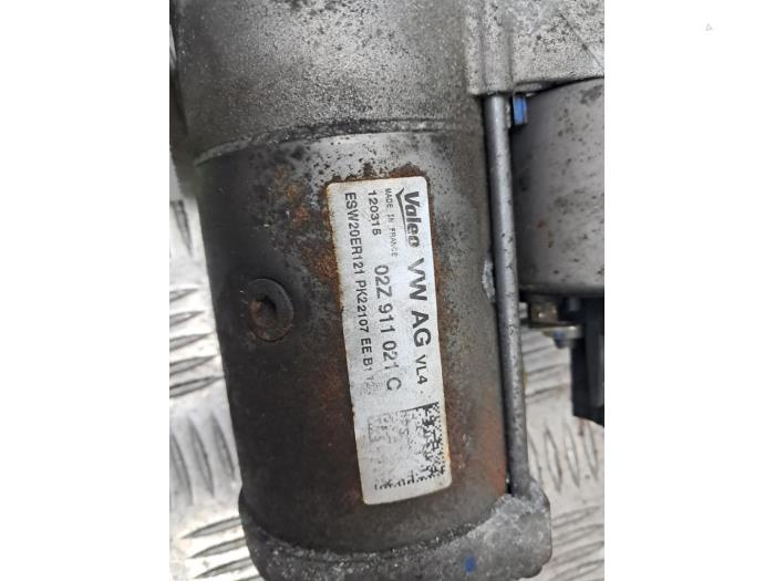 Gebruikte Startmotor Volkswagen Polo V (6R) 1.4 TDI DPF BlueMotion technology Prijs € 39,99 Margeregeling aangeboden door autodemontage denollen
