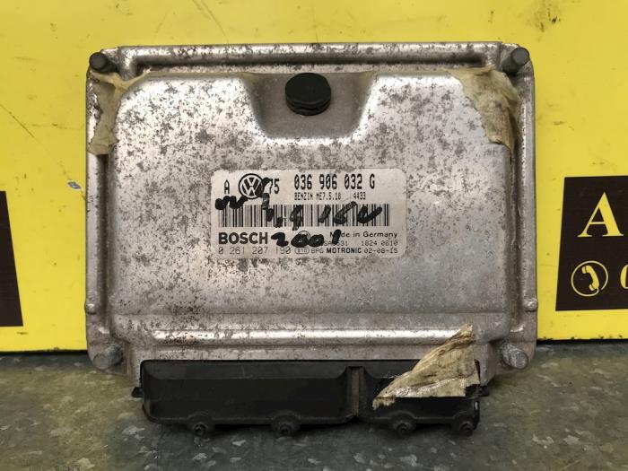 Gebruikte Computer Motormanagement Volkswagen Golf IV (1J1) 1.4 16V Prijs € 90,00 Margeregeling aangeboden door autodemontage denollen