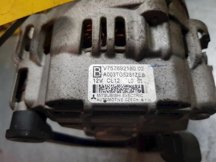 Dynamo van een MINI Mini One/Cooper (R50) 1.6 16V Cooper 2001