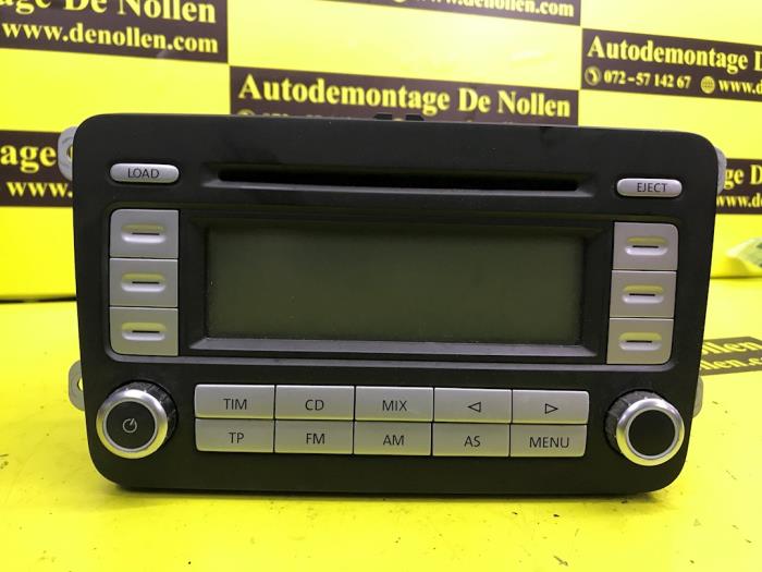 Radio CD Speler van een Volkswagen Eos 2009