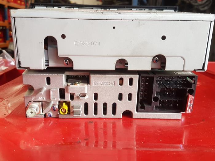 CD Speler van een Audi A4 2006