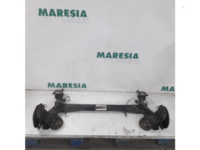 Achteras voorwielaandrijving van een Citroën Berlingo 1.6 Hdi 75 2013