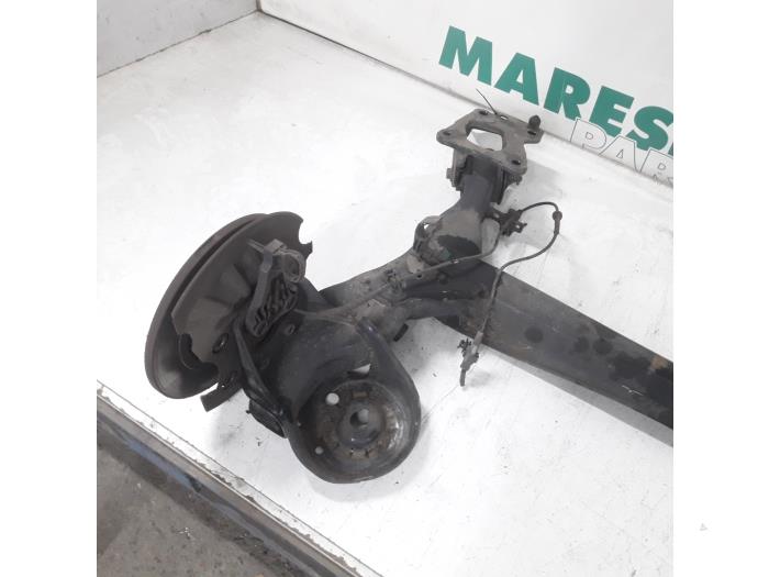 Achteras voorwielaandrijving van een Citroën Berlingo 1.6 Hdi 75 2013