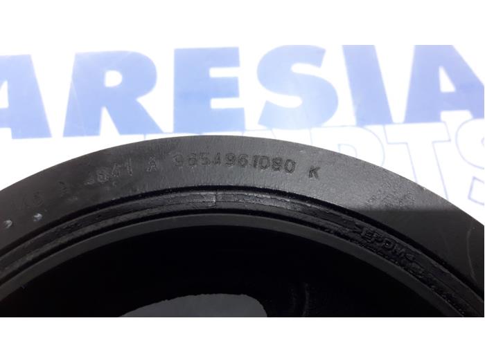 Krukas Poelie van een Citroën Jumpy (G9) 1.6 HDI 16V 2008