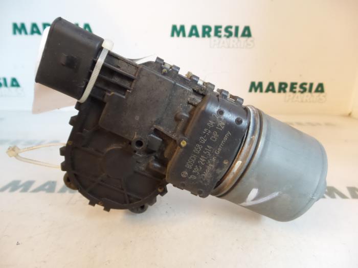 ALFA ROMEO 147 1 generation (2000-2010) Front Windshield Wiper Mechansm Motor 0390241514 19527625
