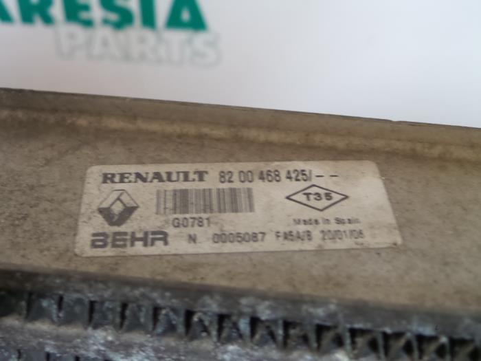RENAULT Scenic 2 generation (2003-2010) Радиатор интеркулера 8200115540 23006066