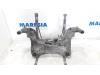 Subframe van een Renault Megane III Grandtour (KZ), 2008 / 2016 2.0 16V TCe 180, Combi/o, 4Dr, Benzine, 1.998cc, 132kW (179pk), FWD, F4R870; F4RL8, 2008-11 / 2015-08, KZ0K; KZ1T 2011