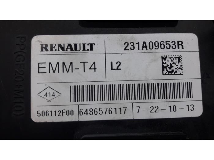 Computer Diversen van een Renault Captur (2R) 0.9 Energy TCE 12V 2013