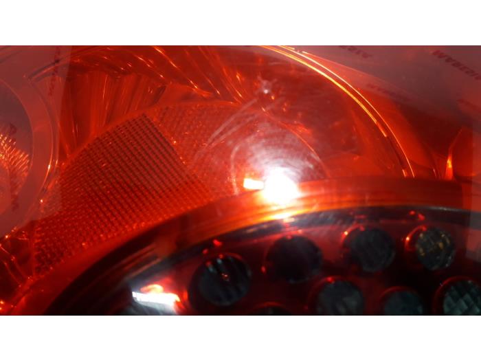 PEUGEOT 207 1 generation (2006-2009) Rear Right Taillight Lamp 9649986580 19501322