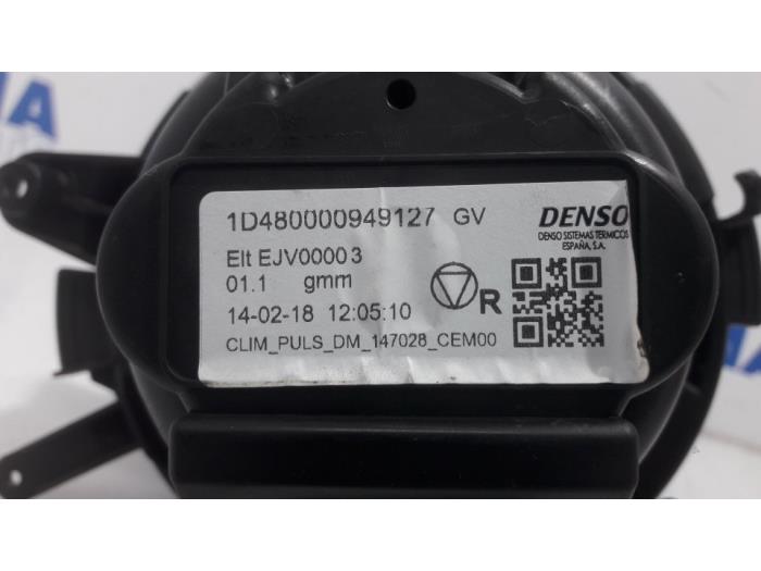 Kachel Ventilatiemotor van een Citroën Jumpy 2.0 Blue HDI 120 2018