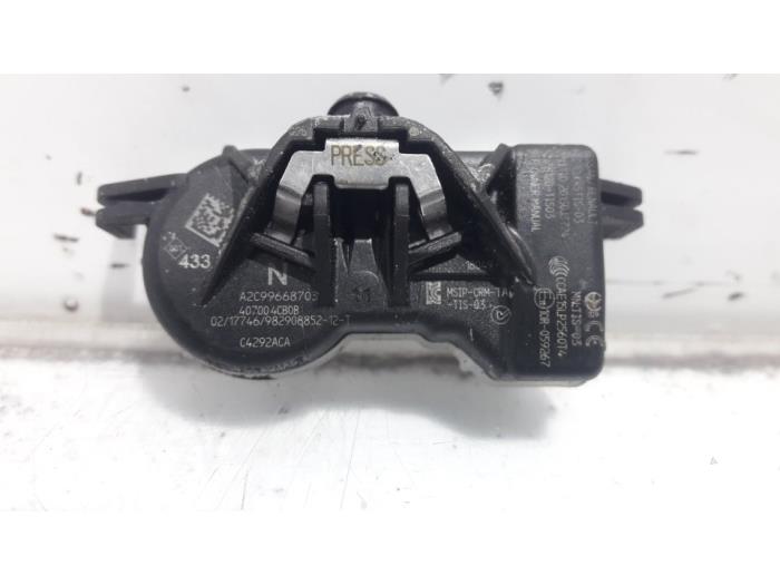 Bandenspanningsensor van een Renault Scénic IV (RFAJ) 1.5 Energy dCi 110 2018