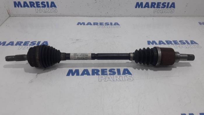 CITROËN C3 2 generation (2009-2016) Front Left Driveshaft 9801388580 19313404