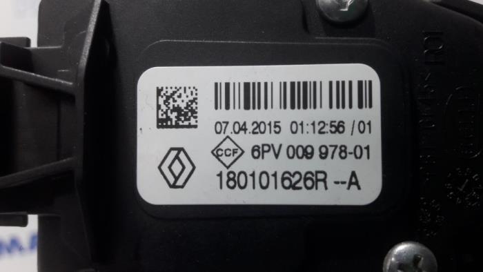 Gaspedaalpositie Sensor van een Renault Master IV (EV/HV/UV/VA/VB/VD/VF/VG/VJ) 2.3 dCi 135 16V FWD 2015