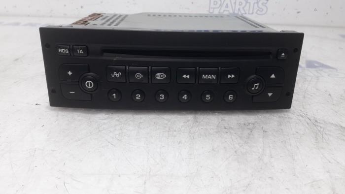 PEUGEOT 206 1 generation (1998-2009) Music Player Without GPS 96488013XT 19527771
