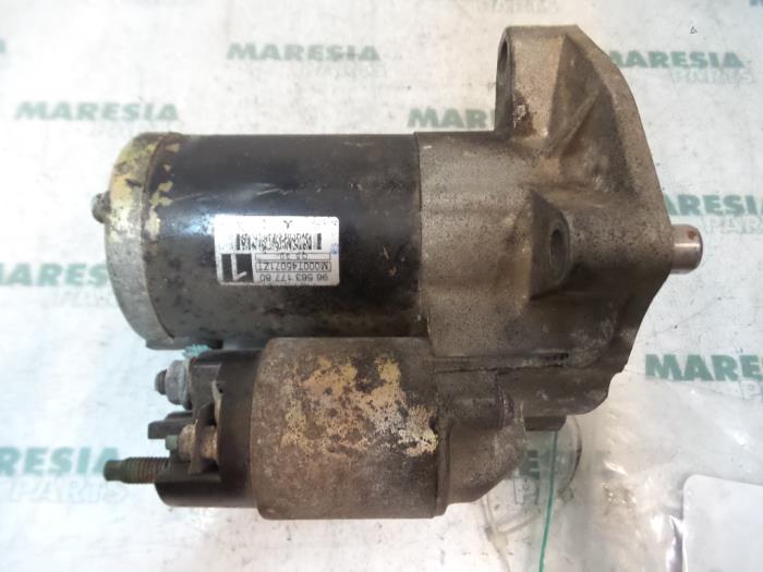 Gebruikte Startmotor Peugeot 206 (2A/C/H/J/S) 1.1 XN,XR Prijs € 30,00 Margeregeling aangeboden door Maresia Parts