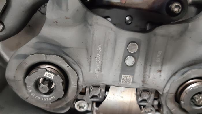 Versnellingsbakhuis van een Renault Megane III Grandtour (KZ) 1.5 dCi 110 2014