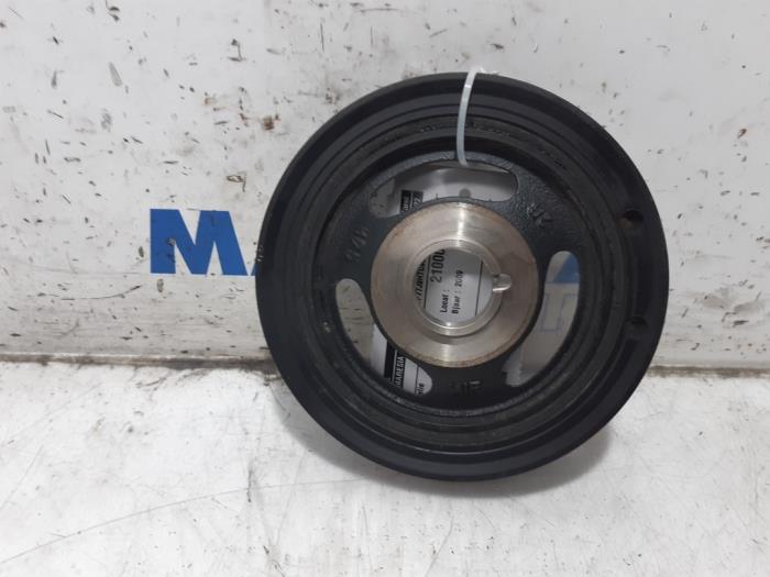 Gebruikte Poelie Krukas Citroen Berlingo 1.6 Hdi 75 16V Phase 1 Prijs € 30,25 Inclusief btw aangeboden door Maresia Parts