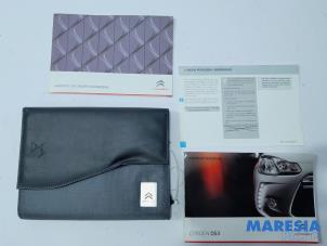 Gebruikte Instructie Boekje Citroen DS3 (SA) 1.6 e-HDi Prijs € 20,00 Margeregeling aangeboden door Maresia Parts