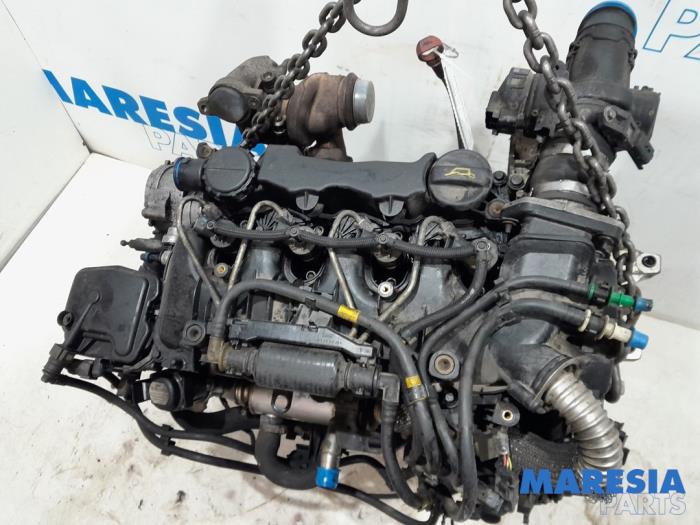 Motor van een Fiat Scudo (270) 1.6 D Multijet 2010