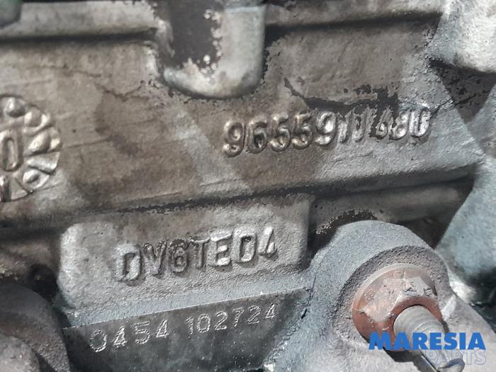 Motor van een Fiat Scudo (270) 1.6 D Multijet 2010