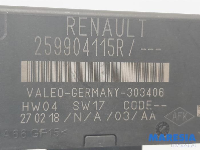 PDC Module van een Renault Trafic (1FL/2FL/3FL/4FL) 1.6 dCi 145 Twin Turbo 2018