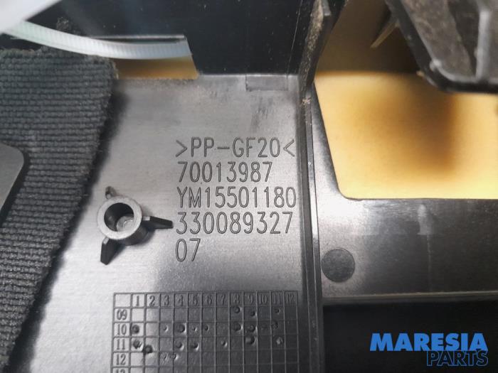 Hoofdsteun van een Peugeot RCZ (4J) 2.0 HDi 16V FAP 2012