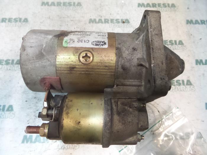 Gebruikte Startmotor Fiat Bravo (182A) 1.2 16V Prijs € 35,00 Margeregeling aangeboden door Maresia Parts