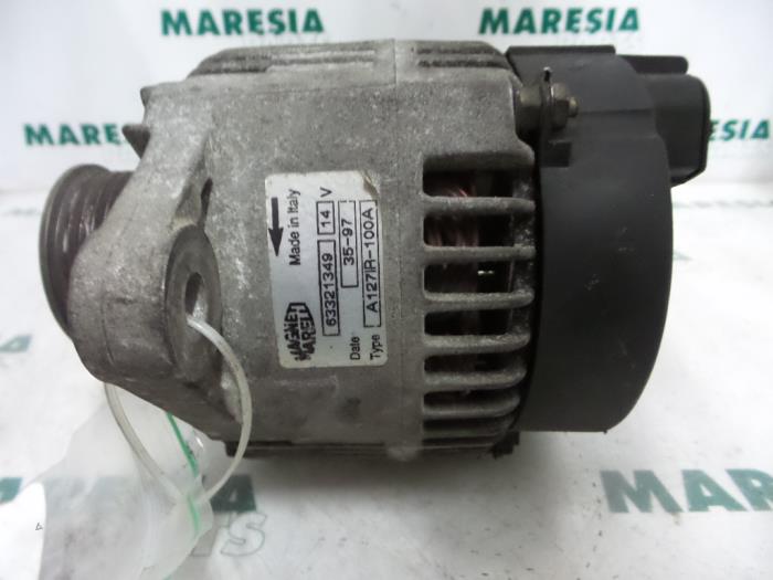 Dynamo van een Lancia Dedra 1.8 GT 16V VVT 1997