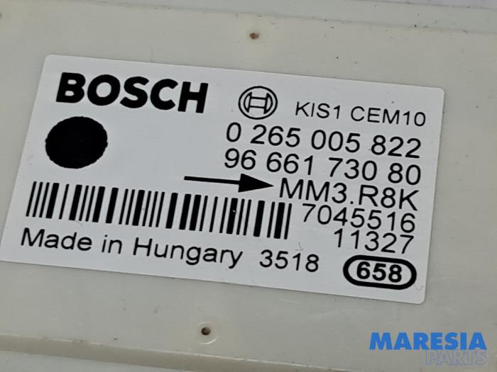 Esp computer van een Citroën Berlingo Cinqspace, Multispace 1.6 VTi 120 16V 2012