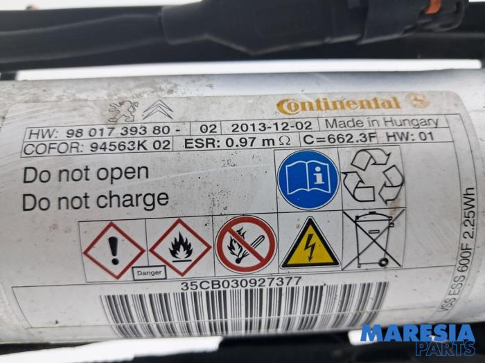 Start/Stop computer van een Peugeot 208 I (CA/CC/CK/CL) 1.6 e-HDi FAP 2014