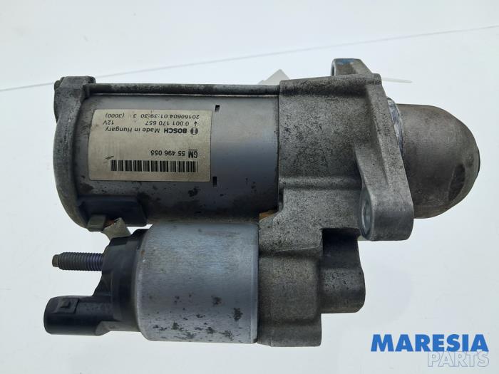Gebruikte Startmotor Opel Karl 1.0 12V Prijs € 49,95 Margeregeling aangeboden door Maresia Parts