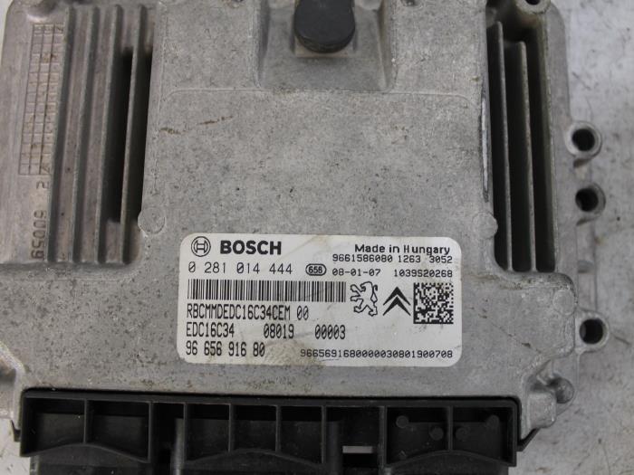 Gebruikte Computer Motormanagement Peugeot Bipper (AA) 1.4 HDi Prijs € 317,63 Inclusief btw aangeboden door Maresia Parts