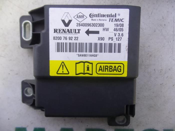 Airbag Set+Module van een Dacia Logan MCV I (KS) 1.5 dCi 2008