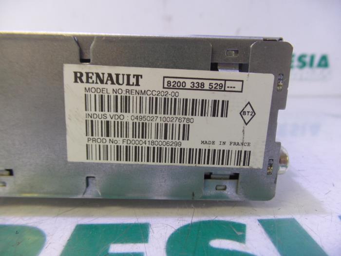 RENAULT Scenic 2 generation (2003-2010) Navigation Control Unit 8200338529 19515842