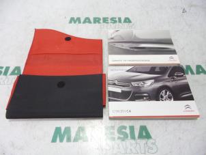 Gebruikte Instructie Boekje Citroen C4 Prijs € 50,00 Margeregeling aangeboden door Maresia Parts