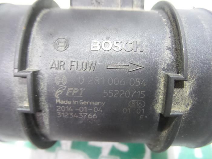 Luchtregelklep van een Fiat Doblo Cargo (263) 1.3 MJ 16V DPF Euro 5 2014