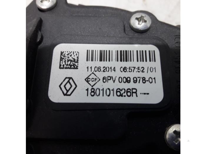 Gaspedaalpositie Sensor van een Renault Master IV (MA/MB/MC/MD/MH/MF/MG/MH) 2.3 dCi 16V 2015
