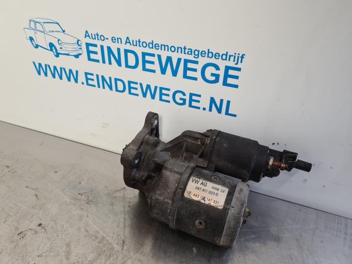 Gebruikte Startmotor Skoda Fabia (6Y5) 1.4i Prijs € 30,00 Margeregeling aangeboden door Auto- en demontagebedrijf Eindewege