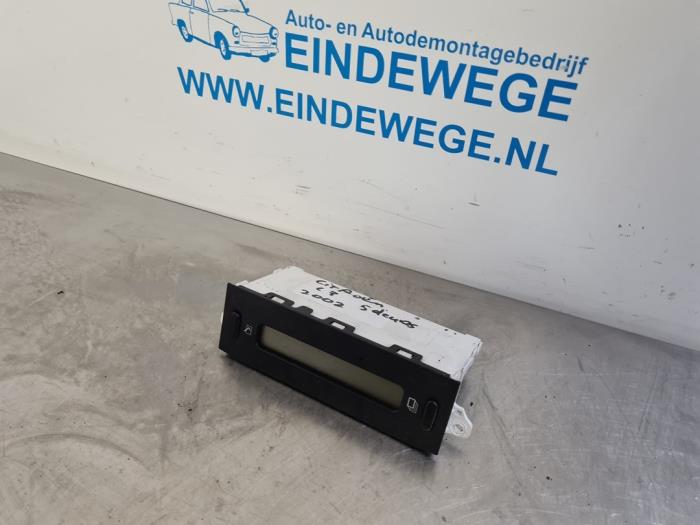 Gebruikte Display Interieur Citroen C3 (FC/FL/FT) 1.4 Prijs € 20,00 Margeregeling aangeboden door Auto- en demontagebedrijf Eindewege