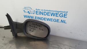 Gebruikte Spiegel Buiten rechts Nissan Micra (K12) 1.2 16V Prijs € 25,00 Margeregeling aangeboden door Auto- en demontagebedrijf Eindewege
