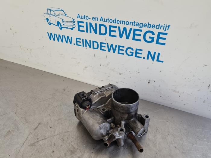 Gebruikte Gasklephuis Volkswagen Lupo (6X1) 1.0 MPi 50 Prijs € 30,00 Margeregeling aangeboden door Auto- en demontagebedrijf Eindewege