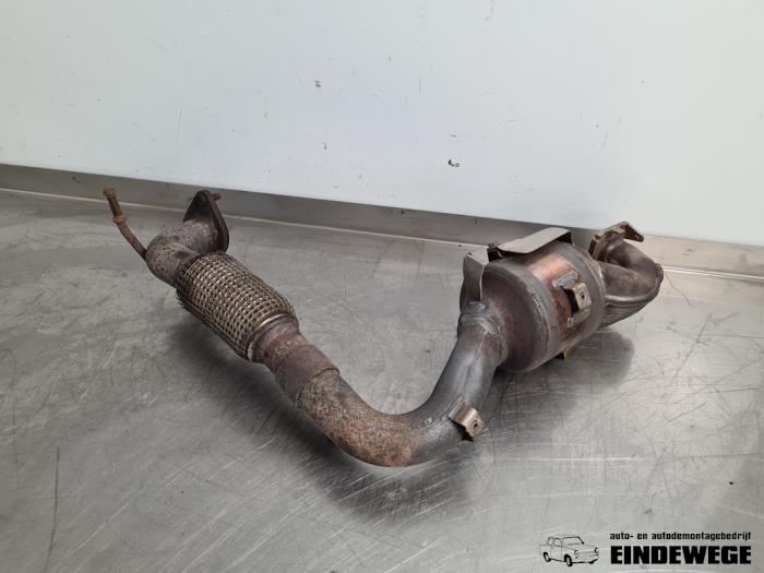 Gebruikte Katalysator Ford Fiesta 6 (JA8) 1.0 Ti-VCT 12V 65 Prijs € 238,50 Margeregeling aangeboden door Auto- en demontagebedrijf Eindewege