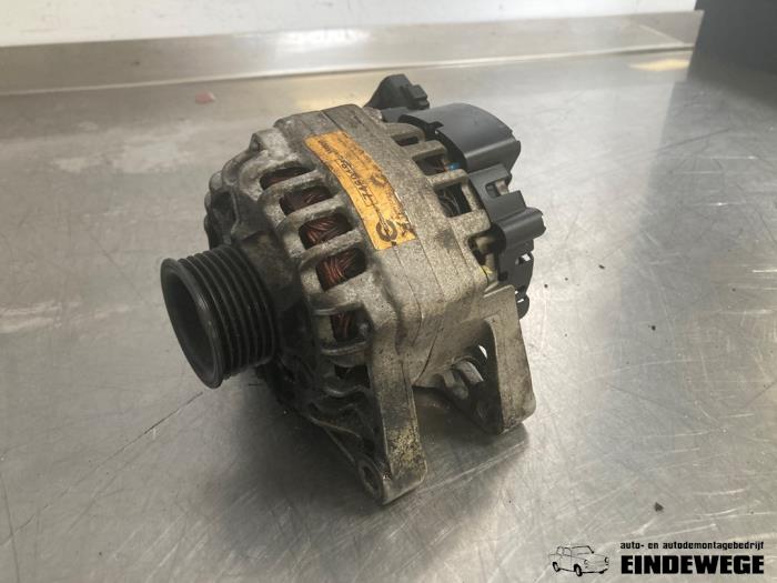 Gebruikte Dynamo Peugeot 206 (2A/C/H/J/S) 1.4 16V Prijs € 35,00 Margeregeling aangeboden door Auto- en demontagebedrijf Eindewege