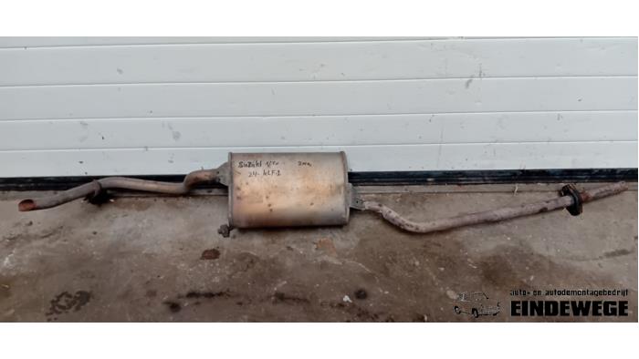 Gebruikte Uitlaat Einddemper Suzuki Alto 1.0 12V Prijs € 40,00 Margeregeling aangeboden door Auto- en demontagebedrijf Eindewege