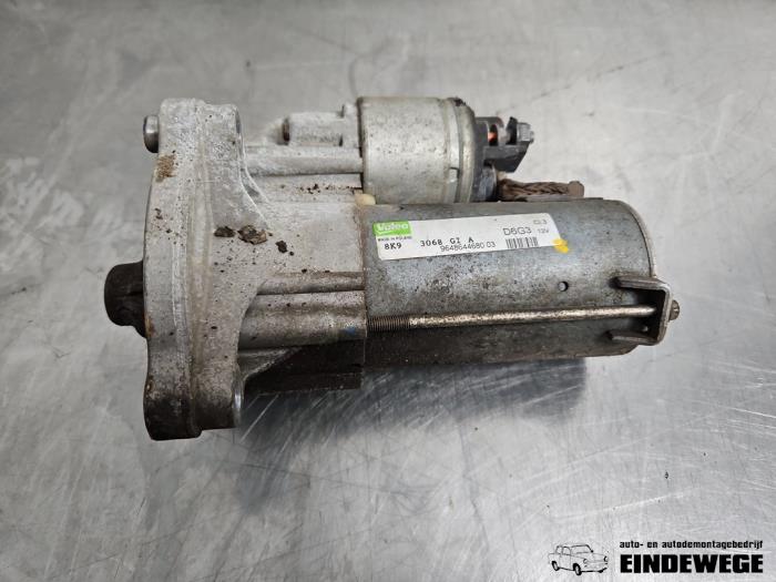 Gebruikte Startmotor Peugeot Partner Tepee (7A/B/C/D/E/F/G/J/P/S) 1.6 Phase 1 Prijs € 30,00 Margeregeling aangeboden door Auto- en demontagebedrijf Eindewege