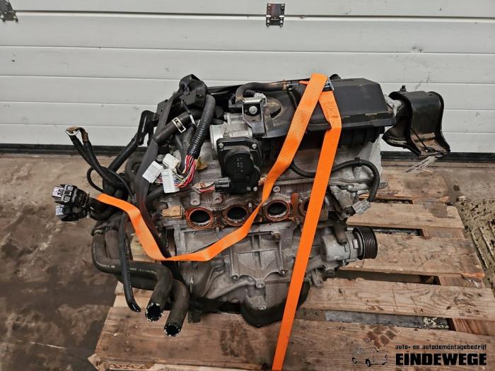 Motor van een Nissan Qashqai (J10) 1.6 16V 2010