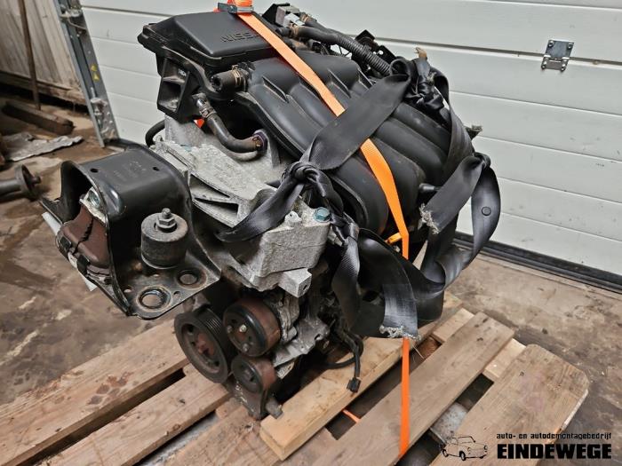 Motor van een Nissan Qashqai (J10) 1.6 16V 2010