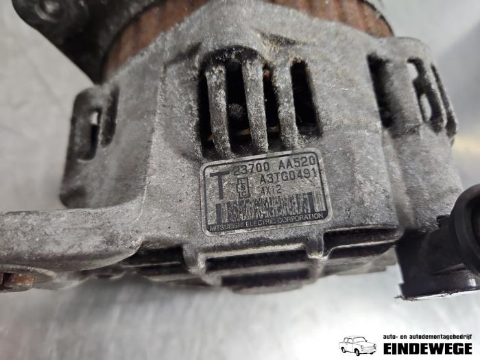 Dynamo van een Subaru Outback (BP) 2.5 16V 2005