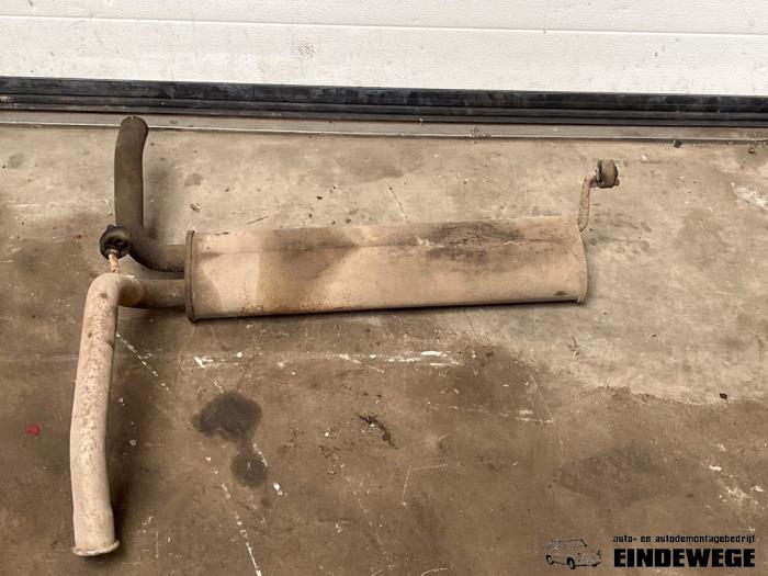 Gebruikte Uitlaat Einddemper Peugeot 107 1.4 HDI Prijs € 35,00 Margeregeling aangeboden door Auto- en demontagebedrijf Eindewege