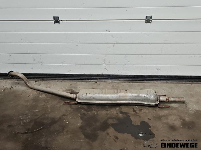 Gebruikte Uitlaat Middendemper Opel Astra G (F08/48) 1.6 16V Prijs € 30,00 Margeregeling aangeboden door Auto- en demontagebedrijf Eindewege